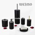 Rubber Wood Bathrrom Accessory Set (WBW0452A)